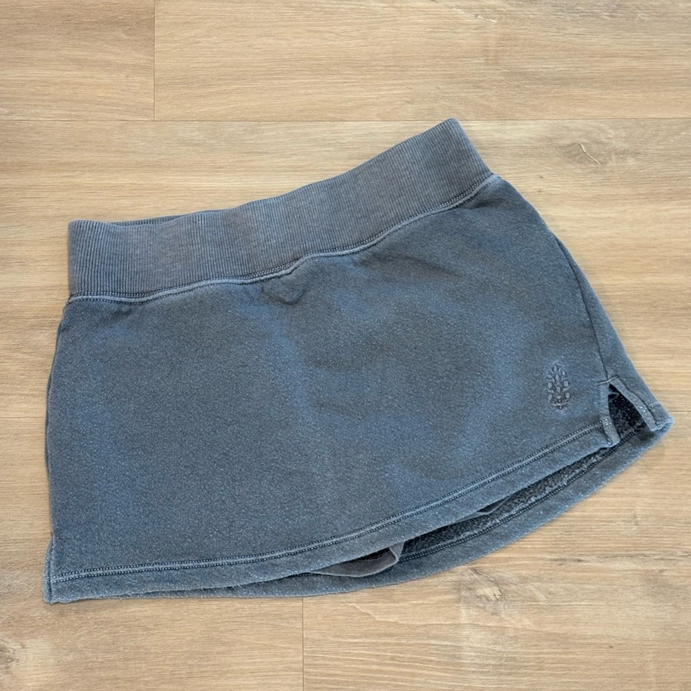 FP Movement by Free People Charcoal Mini Skort